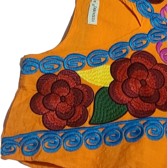 Embroidered🔥 Mini Cotton Dress - Picture 5 of 11